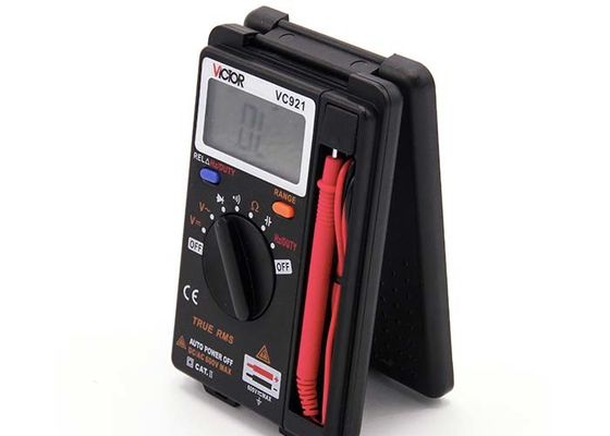 Показ LCD цифрового вольтамперомметра ВИКТОР VC921 Handheld