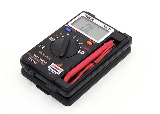 Показ LCD цифрового вольтамперомметра ВИКТОР VC921 Handheld